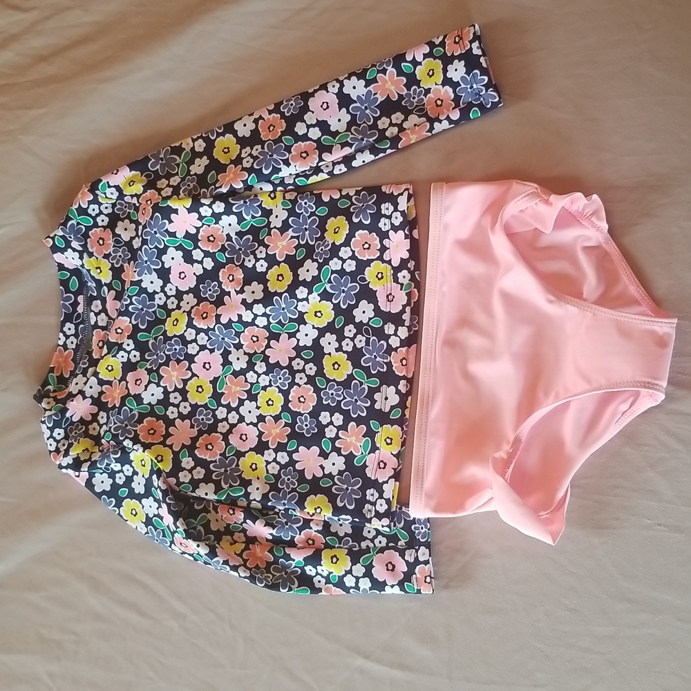 Carter's 2 piece swimsuit, size 24 months.